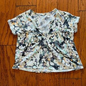 Never worn! Adorable XXS Pilcro top from Anthro- pretty colors and design